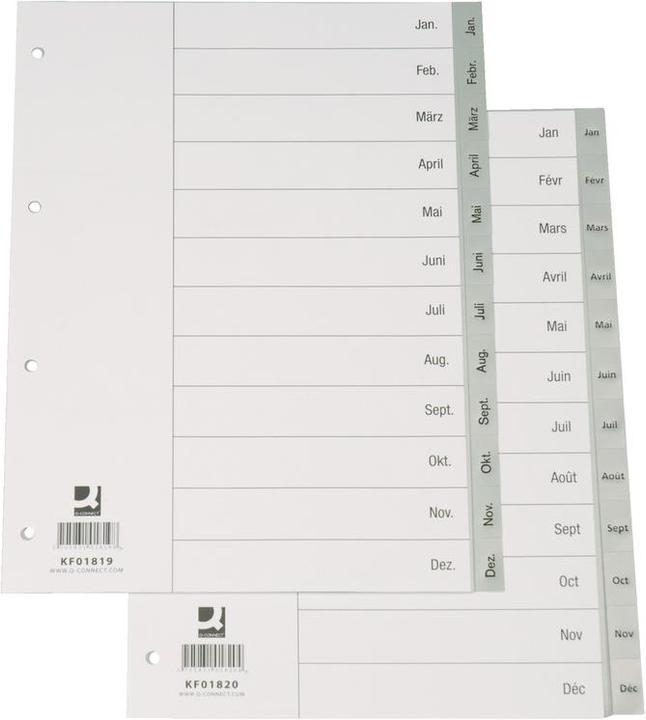 Actual product image Q-Connect Register full format made of PP, with index sheet