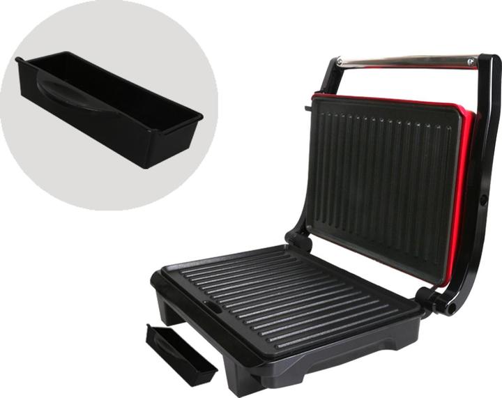 Produktbild Aigostar Panini Maker 750W RED VDE