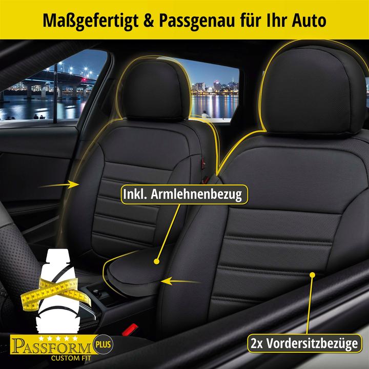 Immagine prodotto Walser Coprisedili per Audi A6 Avant (4G5, 4GD, C7) 05/2011-09/2018, 2 coprisedili singoli