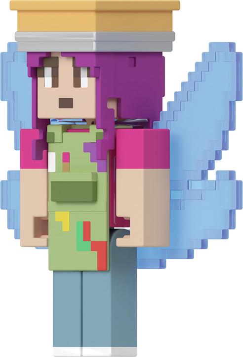 Actual product image Mattel MINECRAFT CREATOR SERIES FIGURE Artist's Apron