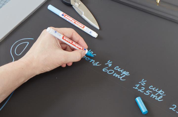 Produktbild Edding 4085 - Chalk Marker (Hellblau, 1 mm, 1 x)