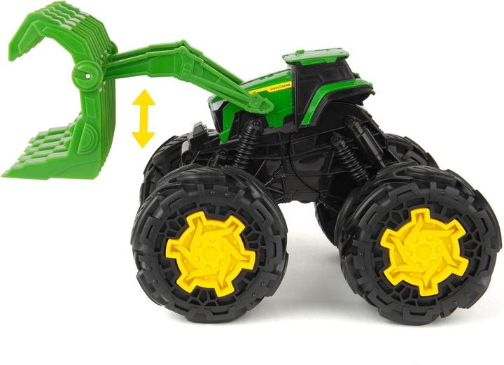 Actual product image John Deere Tractor with grapple bucket