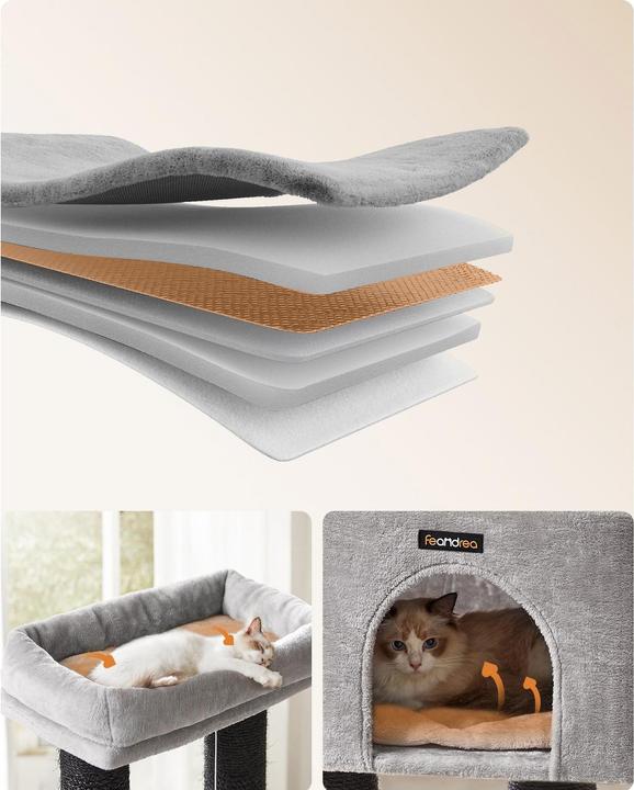 Image du produit Feandrea Liam (160 cm, Gris colombe)