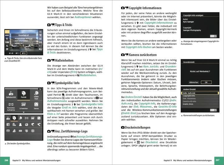 Image du produit Canon PowerShot G1X Mark III - Für bessere Fotos von Anfang an! (Allemand, Kyra Singer, Christian Singer, 2018)