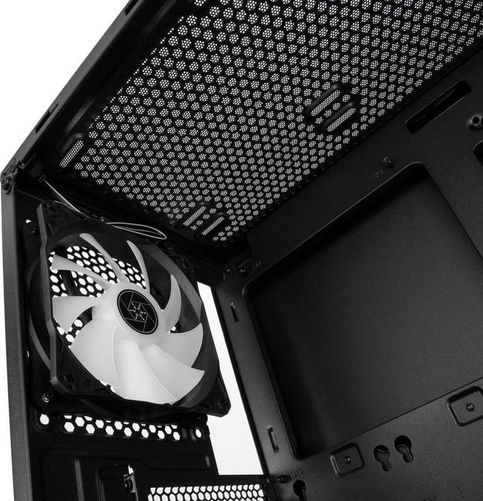 Actual product image Silverstone Fara B1 Pro Midi Tower, ARGB, Tempered Glass (ATX)