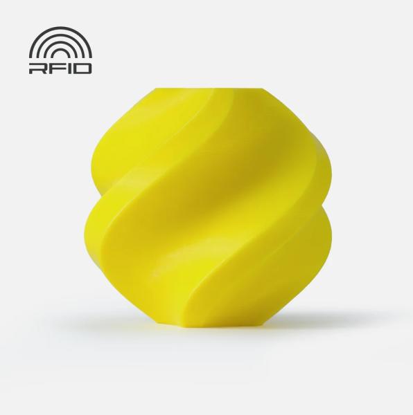 Bambu Lab Recharge PLA Basic - Jaune - 1.75mm (PLA, 1.75 mm, 1000 g, Jaune)