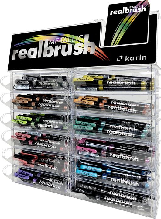 Immagine prodotto Karin Penna a pennello reale Pro 0,4 mm (Multicolore, 32 x)