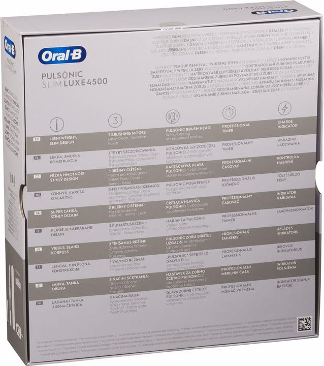Produktbild Oral-B Pulsonic Slim Luxe 4500 (Schallzahnbürste)