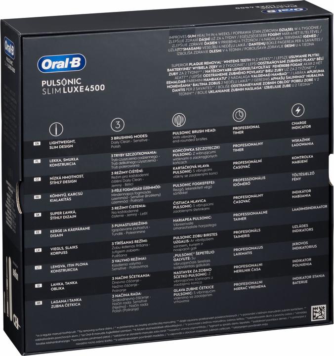 Produktbild Oral-B Pulsonic Slim Luxe 4500 (Schallzahnbürste)