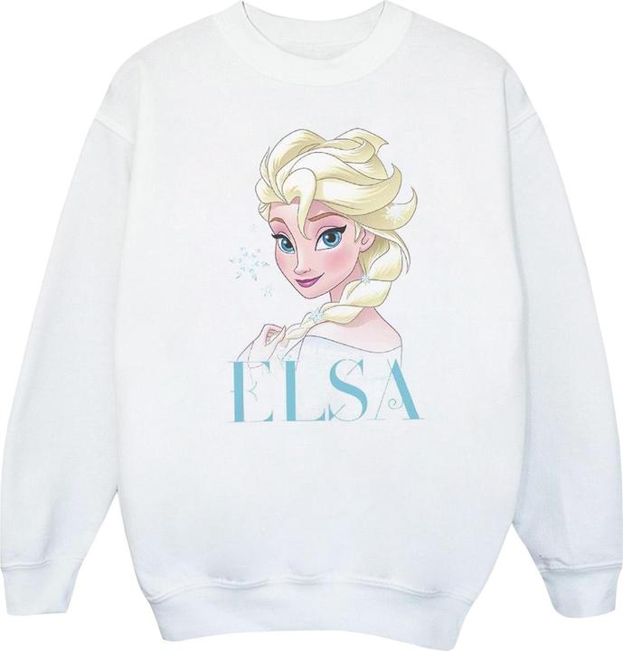 Immagine prodotto Disney Frozen Elsa Snowflake Portrait Felpa Ragazzi (152, 158)