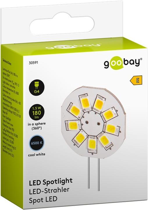 Actual product image Goobay LED spotlight, 1.5 W (G4, 1.50 W, 160 lm, 1 x, F)