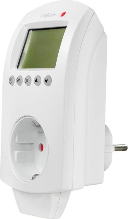Productafbeelding LogiLink Smart Home Wi-Fi Thermostaat Stopcontact