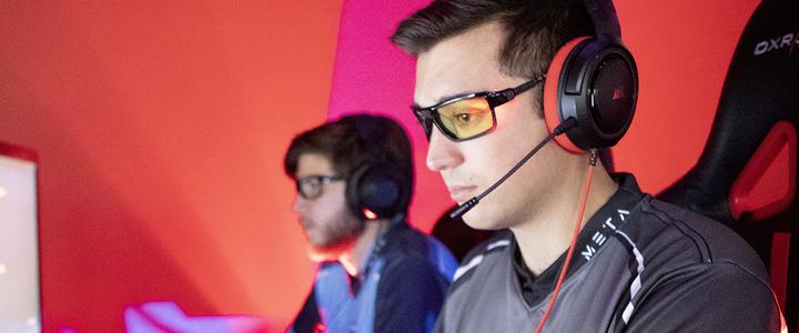 Actual product image Gunnar Lightning Bolt 360 Gaming Glasses