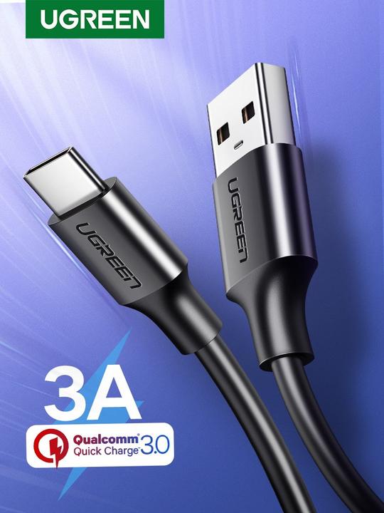 Actual product image Ugreen USB-C to USB-A 2.0 Cable (1 m, USB 2.0)