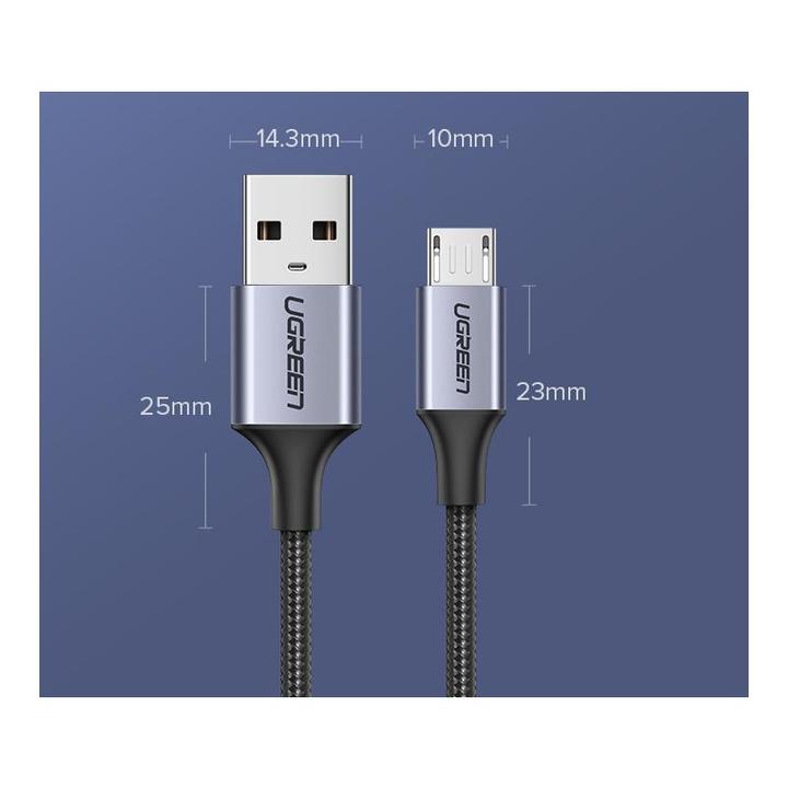 Immagine prodotto Ugreen Cavo da micro USB a USB-A 2.0 (1.50 m, USB 2.0)