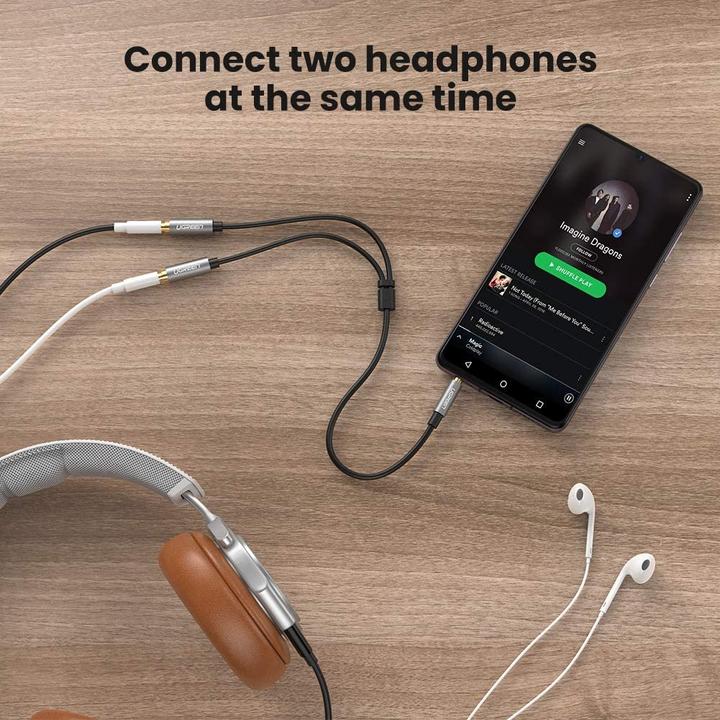Actual product image Ugreen 3.5mm Stereo Audio Splitter (0.20 m, 3.5mm jack (AUX))