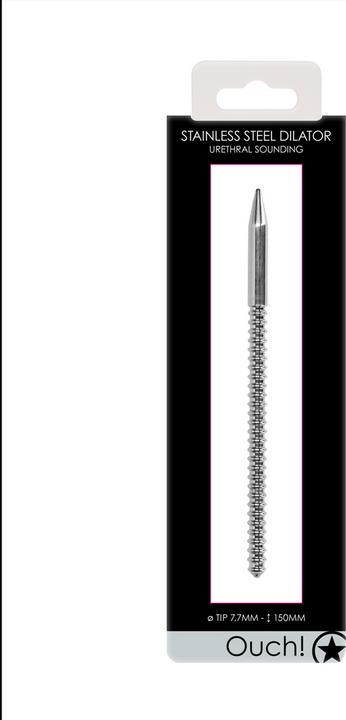 Ouch! Urethral Sounding - Ribbed Dilator