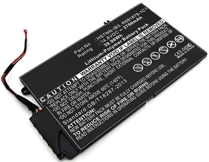 Produktbild CoreParts MBXHP-BA0189 (4 Zellen, 2700 mAh)