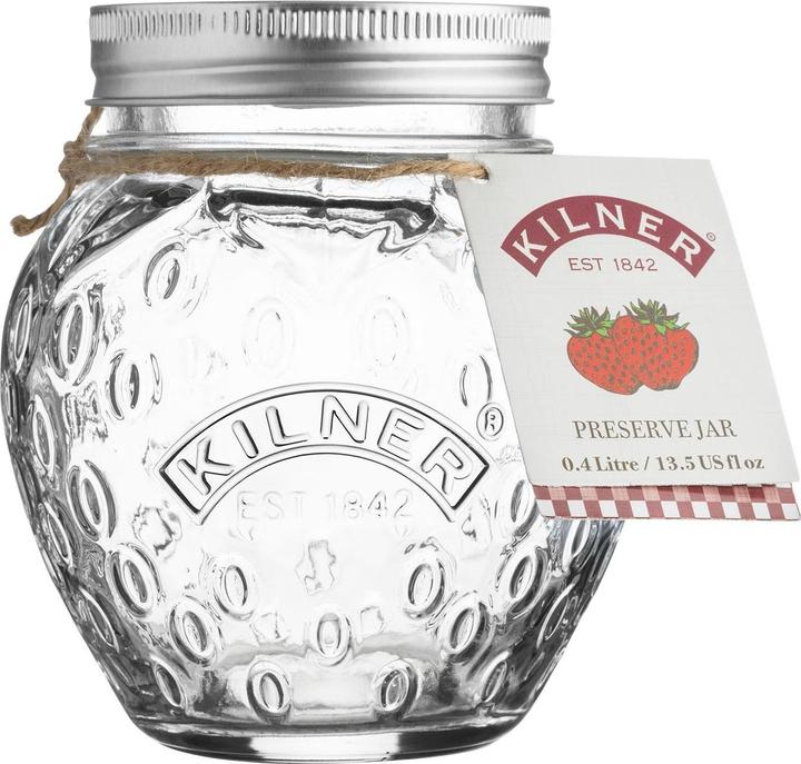 Immagine prodotto Kilner Vasetto di marmellata 'Fragola (1 pz., 0.40 l)