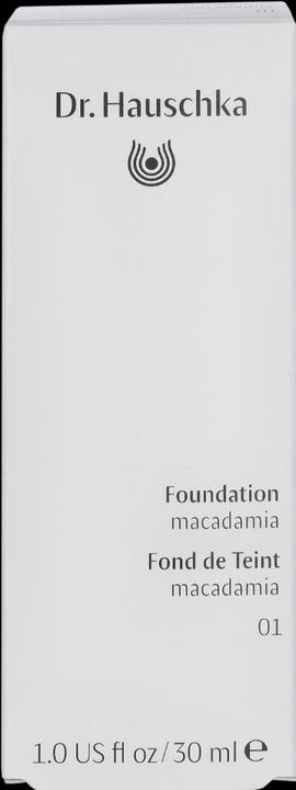 Actual product image Dr. Hauschka Foundation 01 macadamia 30 ml (01 Macadamia)