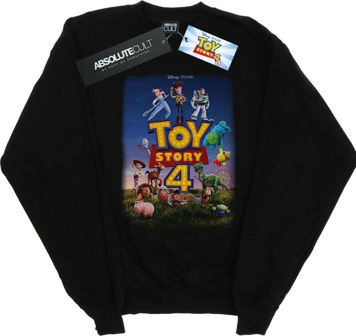 Actual product image Disney Girls Toy Story 4 Poster Art Sweatshirt (152, 158)
