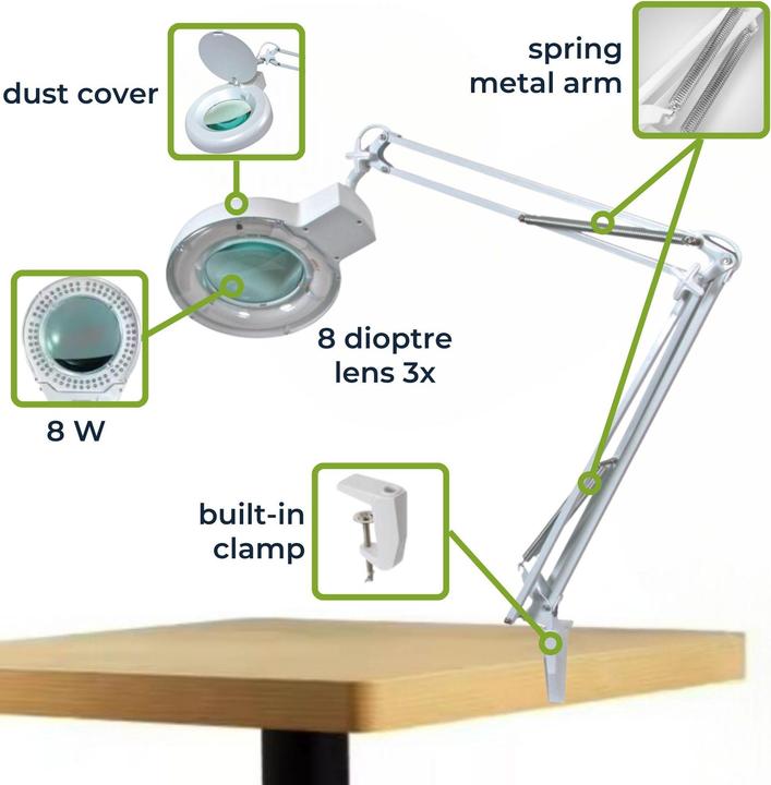 Produktbild Velleman Lupenleuchte (650 lm)