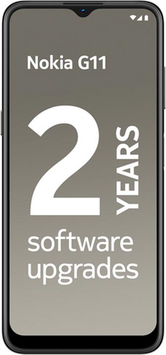 Actual product image Nokia G11 (32 GB, Charcoal, 6.52", Dual SIM, 13 Mpx, 4G)
