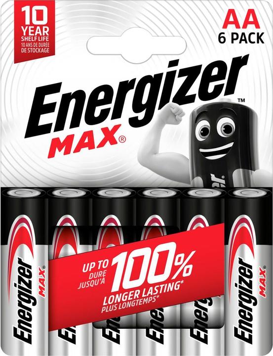 Produktbild Energizer Max (6 Stk., AA)