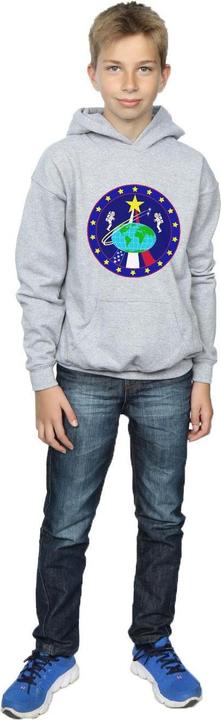 Immagine prodotto Nasa Classic Globe Astronauts Felpa con Cappuccio Ragazzi (140, 146)