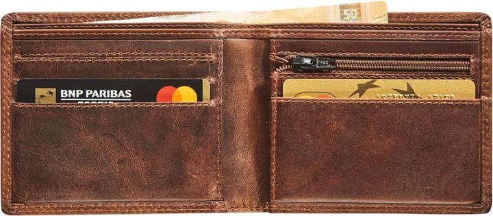 Actual product image Maverick The Original leather wallet - brun