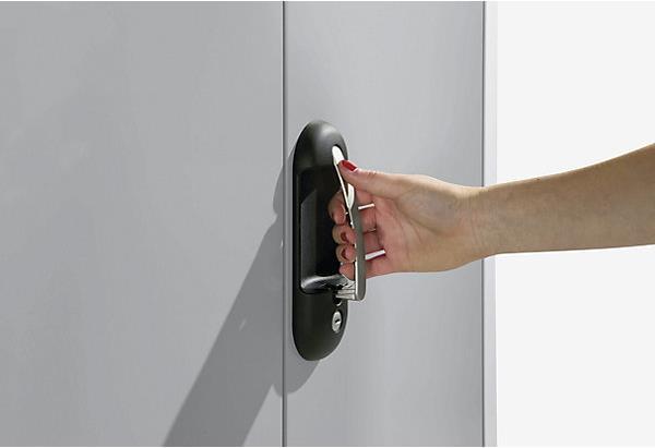 Produktbild C+P Stahlschrank mit Flügeltüren (100 x 42 x 198 cm)