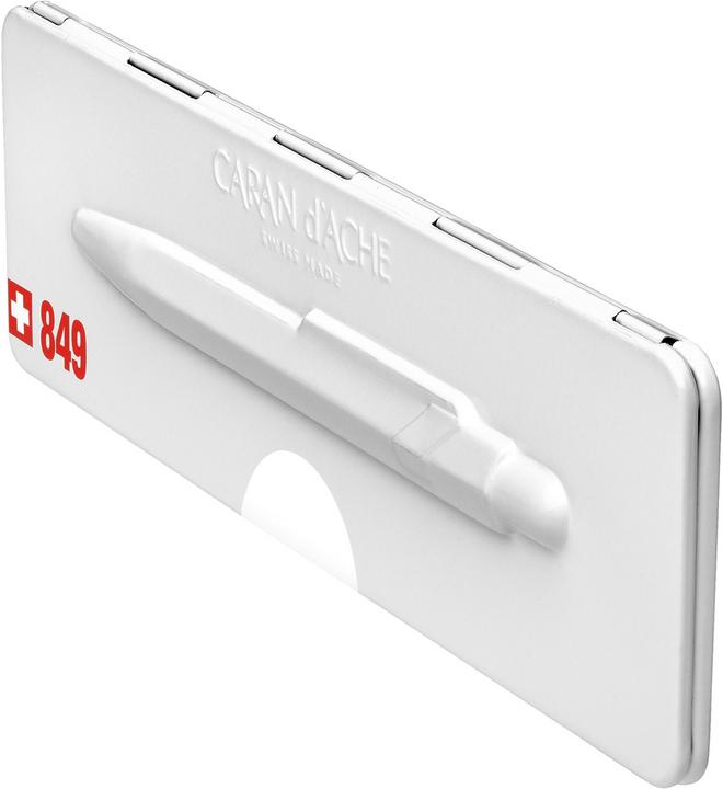 Actual product image Caran d'Ache 849 Classic mit Etui (White, 1 x)