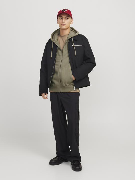 Produktbild Jack & Jones Jjecharge Faded Sweat Zip Hood Noos (XXL)