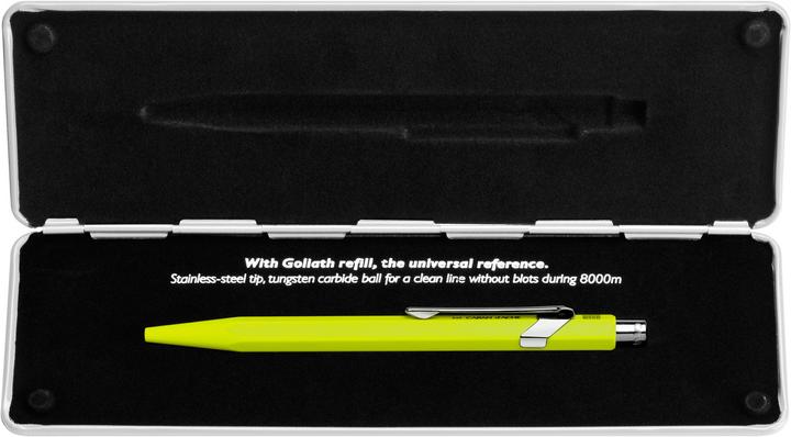 Actual product image Caran d'Ache 849 Fluo mit Etui (Yellow, 1 x)