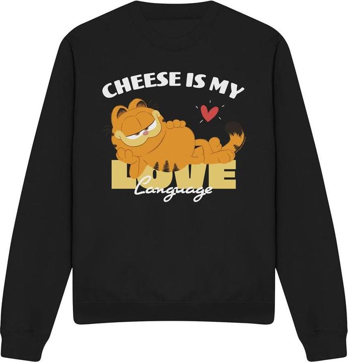 Garfield Cheese Is My Love Language Sweatshirt