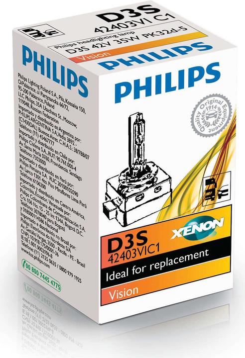 Immagine prodotto Philips D3S Vision Xenon (D3S)