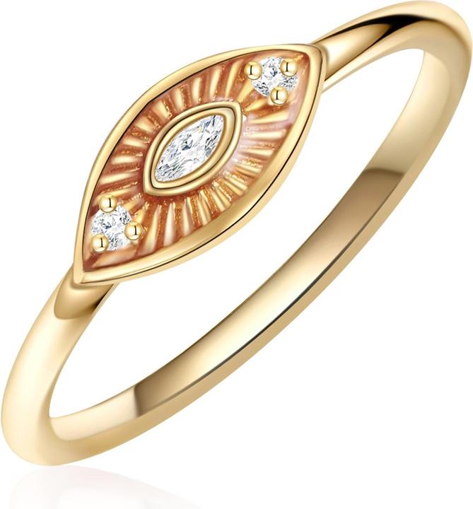 Image du produit Glanzstücke München Femme argent sterling zirconium or jaune - 29025 (48, Argent 925)