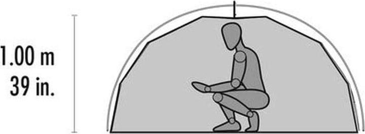 Actual product image Msr elixir (Dome tent, 2.16 kg, 1 person)