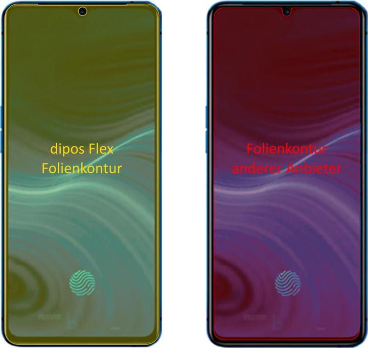 Immagine prodotto Dipos Pellicola Protettiva Full-Cover 3D (2 Pezzo/i, Oppo Reno Ace)
