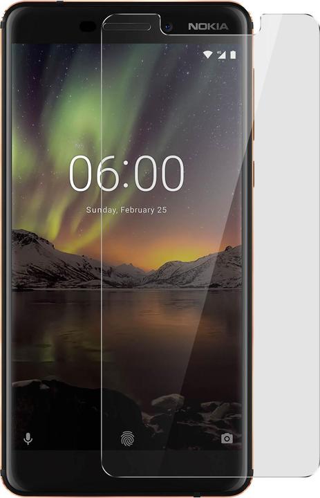 Produktbild Avizar Kristallklare Folie, Glas-Displayschutz (1 Stück, Nokia 6.1)