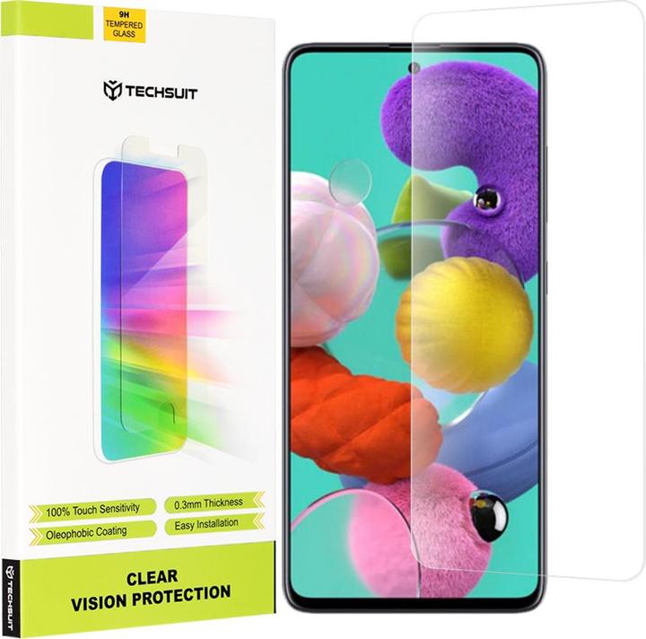 Image du produit Techsuit - Clear Vision Glass - Samsung Galaxy A51 4G / A51 5G - Transparent (1 pièce(s), Samsung Galaxy A51, Samsung Galaxy A51 5G)