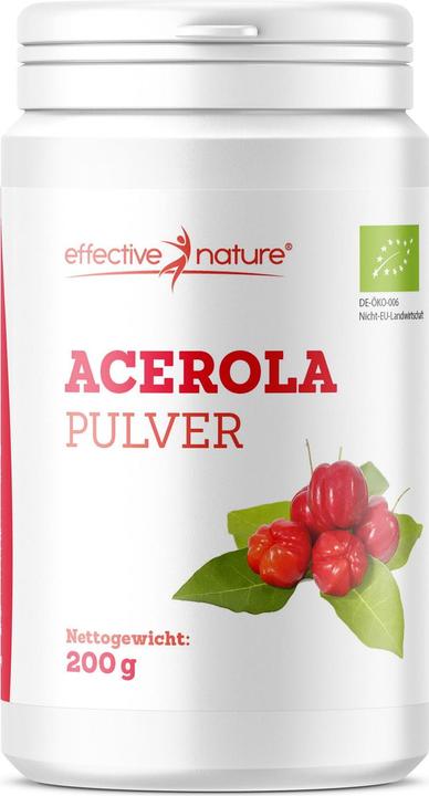 Immagine prodotto Effective Nature Acerola in polvere (1 Pezzo/i, Polvere, 200 g)