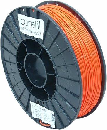 Actual product image Purefil Filament (PLA, 1.75 mm, 750 g, Orange)