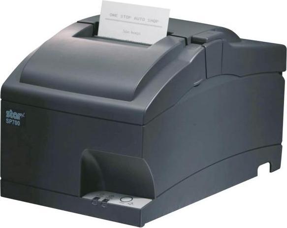 Produktbild Star Micronics STR SP700 SERIES High speed, clam-shell 9-pin matrix receipt printer (USB, WLAN, Parallel-Anschluss Buchse)
