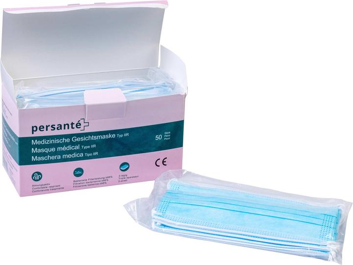 Actual product image Persanté Hygiene mask (Type IIR, 50 x)