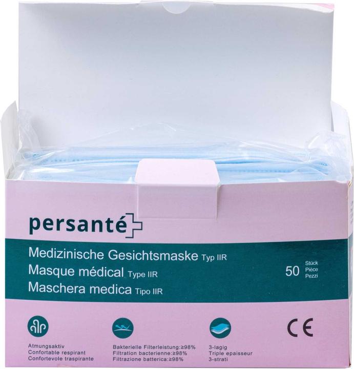 Actual product image Persanté Hygiene mask (Type IIR, 50 x)