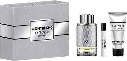 Montblanc Set Explorer Platinum, Barbati, Eau De Parfum 100ml Eau De Parfum 7.5ml Gel De Dus 100ml (Eau de Parfum, 100 ml)
