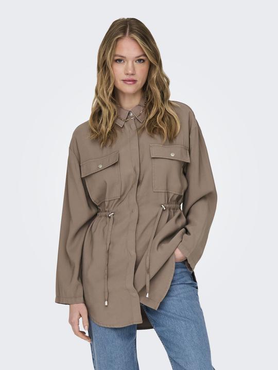 Actual product image Only Fly-away collar coat jacket (XXL)