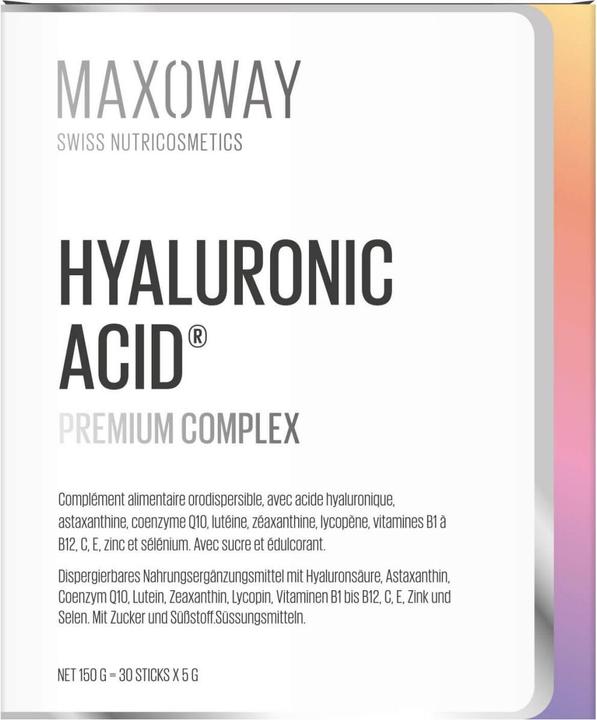 Nährwerte und Zutaten Maxoway Skin Protect (30 Stück, Pulver, 150 g)