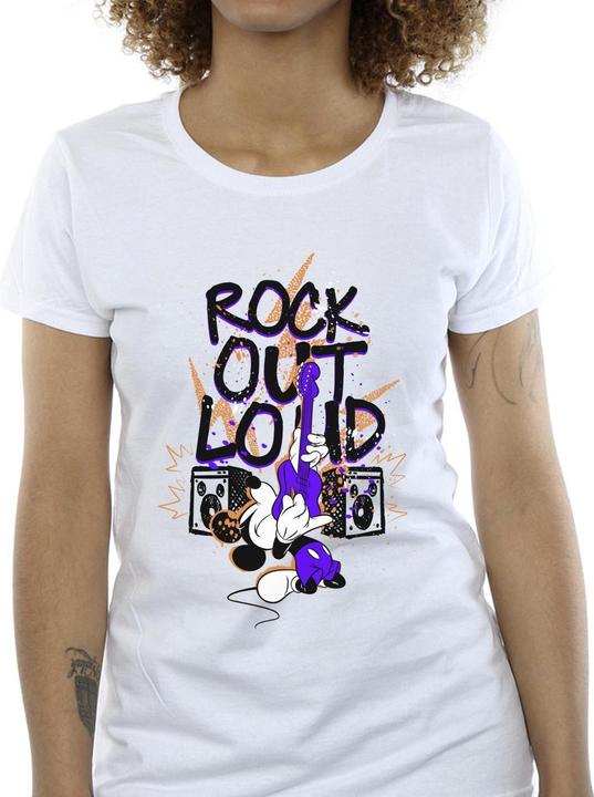 Immagine prodotto Disney Mickey Mouse Rock Out Loud Maglietta Donna (L)